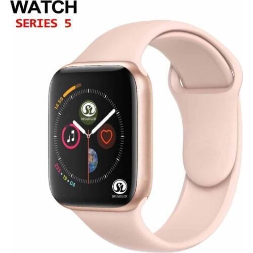 ROSE GOLD Smart Watch Series 6 Smartwatch for apple iphone 6 6s 7 8 X XS plus for samsung IOS android Smart Watch honor3 xiaomi