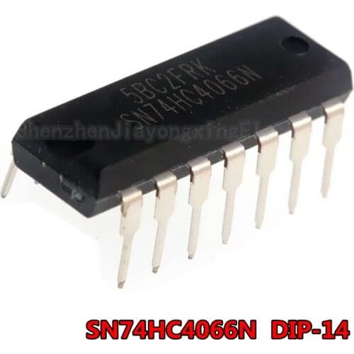 10PCS SN74HC4066N DIP14 SN74HC4066 DIP 74HC4066N 74HC4066 M74HC4066B1 HD74HC4066P MC74HC4066AN