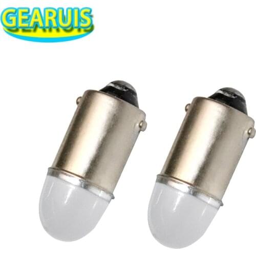 100pcs T4W BA9S 363 1895 2 smd 2835 fog lens flood Car LED Auto Interior Reading Dome Lamp interior LED License Plate lights 12V