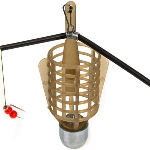 20/30/40/50g Outdoor Fishing Feeder Bait Cage Lure Holder Sinker Basket Outdoor Fishing Feeder Bait Cage Lure Holder Sinker Bask