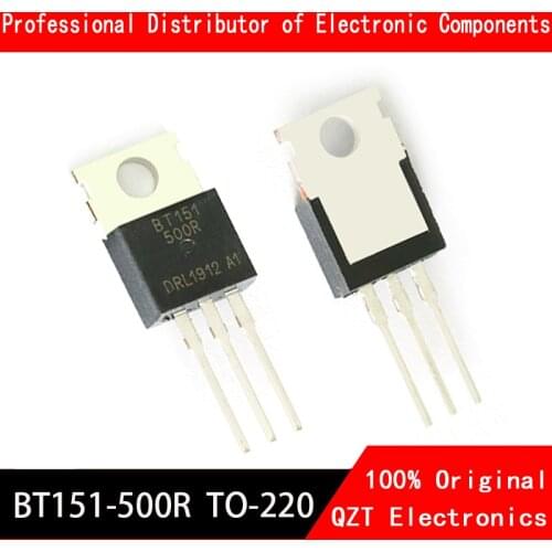 5pcs BT151-500R BT151 BT151-500 TO-220 SCRs THYRISTOR 12A 500V new original