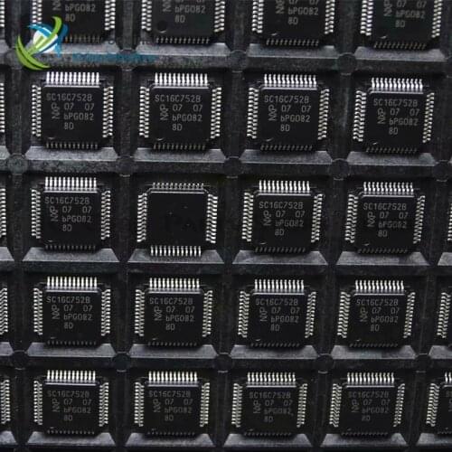 5/PCS SC16C752BIB48 QFP48 100% new original integrated IC chip