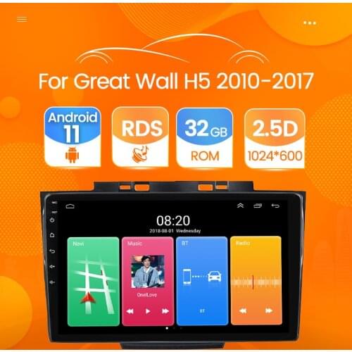 9 inch 2 din Android 11 For Haval Hover Greatwall Great wall H5 H3 2010-2017 Car GPS Navigation Radio Multimedia NO DVD Player