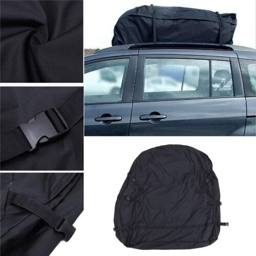 Car Roof Top waterproof Bag Roof Top Bag Rack Cargo Carrier Luggage Storage Travel Waterproof SUV Van For Cars 130x100x45cm