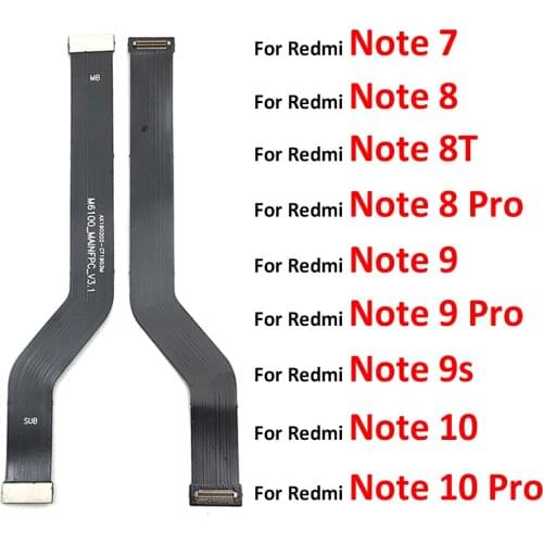 For Xiaomi Redmi Note 6 7 8 9 10 Pro 9S 8T 8 8A 9 9A 9C Main Board Motherboard LCD Display Connector Flex Ribbon Cable