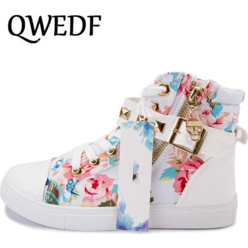Canvas shoes 2019 women shoes fashion zipper wedge women sneakers high help solid color ladies shoes zapatillas mujer X1-70