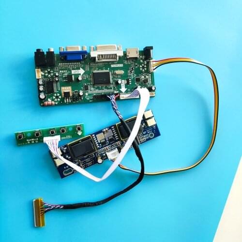 Kit for M220EW01 V0 1680X1050 HDMI Driver M.NT68676 DIY LVDS 4 lamps 30pin Screen Panel Controller board 22" VGA DVI