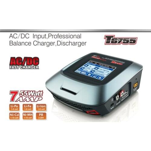 7 a 55 w multifunction SKYRC T6755 with touch screen charge 100-220 - v broadband into balance Charger for FID Racing DH Truck
