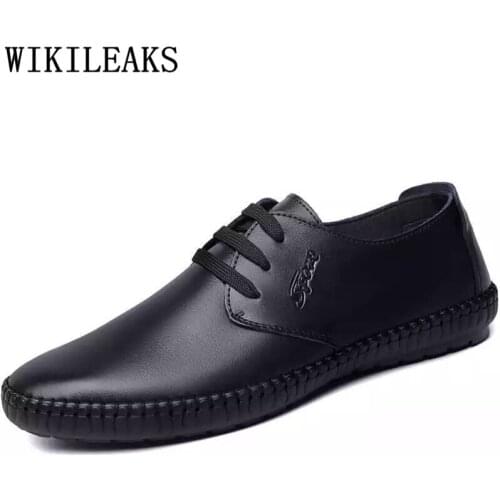 Mens Casual Shoes Hot Sale Driving Shoes Formal Dress Brand Leather Shoes Men 2020 Zapatos Hombre Chaussure Homme Cuir Ayakkab