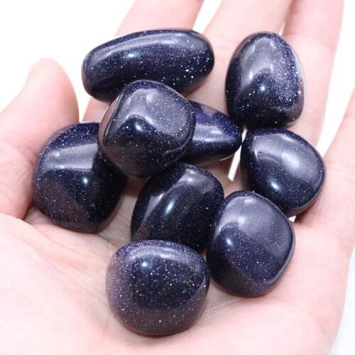 100g natural blue sand crystal quartz crystal therapeutic stone