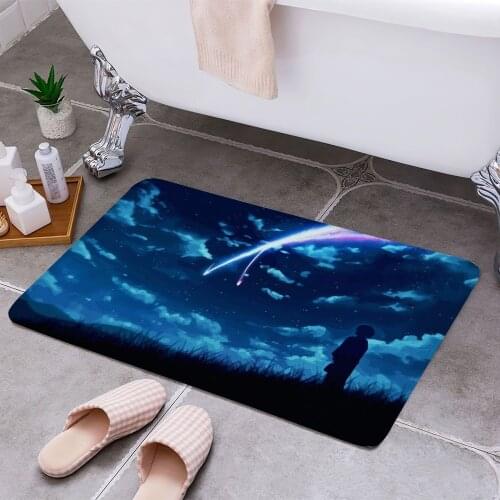 Your name Anti-slip Doormat Vacuuming Water Absorbing Kitchen Bedroon Bath Floor Mats Home Entrance Home Decora