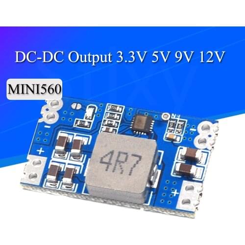 Stlxy 5A DC-DC MINI560 Step-Down Stabilized Voltage Supply Module Output 3.3 5V 9V 12V