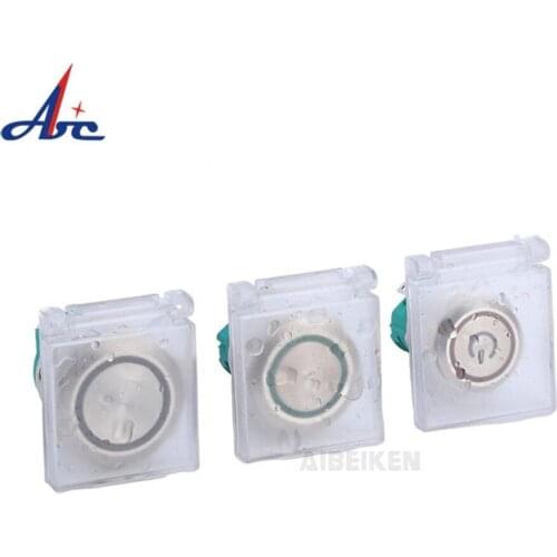 Button waterproof cover 16/19/22mm Push button switch protective covering transparent dustproof and waterproof protection device