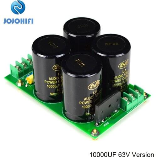 10000UF 63V *4 25A HP-O-A Nover DIY KITS / Finished Board Rectifier Filter Power AMP Amplifier Supply Board After Stage
