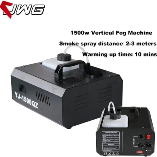 Free Shipping 1500W DMX Fog Machine Vertical Fogger Smoke Machine For Stage Wedding Party