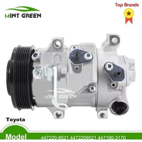 For Auto AC Compressor For car Toyota Harrier 447220-9521 4472209521 447190-3170 447190-3172 88310-48091 447190-7200 447180-3170
