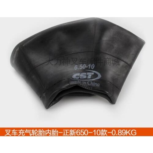 For Heli Hangcha Longgong Tire Pneumatic Tire/Inner Tube-650-10# Positive new pneumatic tire inner tube forklift accessories