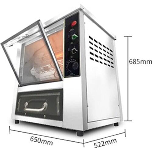 Electric oven sweet potato machine HL-68 commercial desktop automatic roasted potato/ taro/corn baking oven