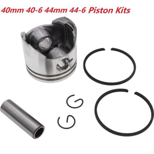 44mm piston Mini moto atv 40mm quad 47 49cc pocket bike 2 stroke engine piston ring accessories free shipping