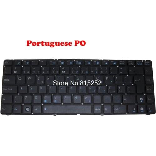 Laptop Keyboard For ASUS K42 K42De K42DY K42JE K42Jv K42JY 04GNZQ1KUS00-2 04GNV62KFS00-1 0KN0-ED2FS01 Farsi/Hebrew/Nordic/Po