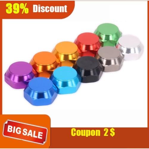 M17 17mm Wheel Hub Hex Nut Fine Anti-Dust Cover For 1/8 RC Car Buggy Truck HSP Axial HPI Traxxas Himoto Upgraded Hop-Up Parts