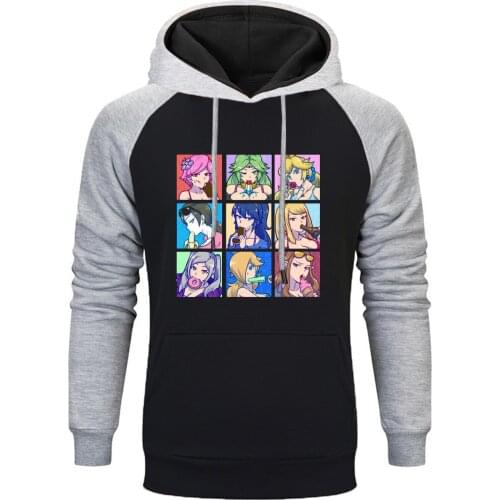 Fashion MenS Raglan Hoodies Hip Hop Japan Anime Hoodie Sweatshirt Autumn Winter Casual Sportswear Hoodies Harajuku Streetwear