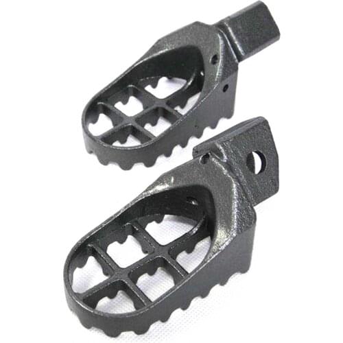 Motocross MX Dirt Bike Racing Foot Pegs footpeg For Yamaha YZ80 WR250 YZ125 YZ250 WR500 WR200 Motorcycle parts Black