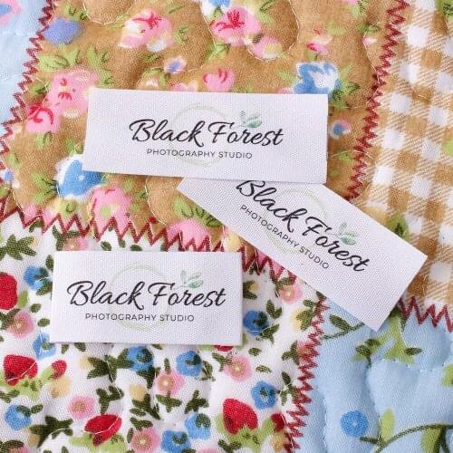 Handmade, knitting label, Fold Cotton Fabric, Sewing Label Tag, 25mm, Sewing Knitting Crochet, Gift (MD1097)
