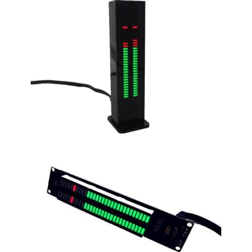AS30 Binaural 30 Segment Ultra Precision LED Level Display Of the Stereo Music Spectrum Electronic DIY kit rhythm VU Meter