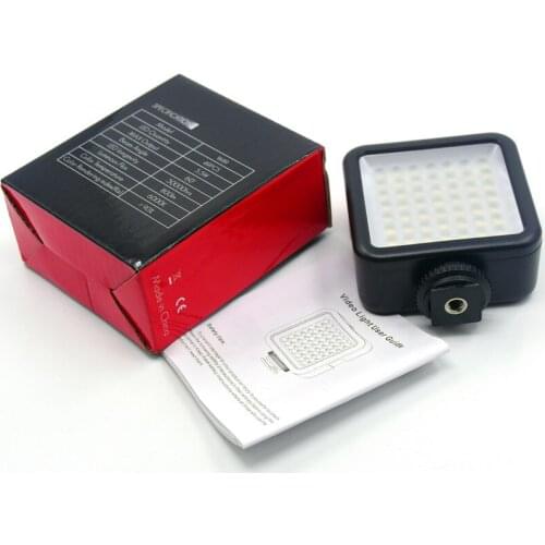 DC 3V 5.5W 49 LED Video Camera Light Panel Lamp for Phone Canon Nikon DSLR Camera Camcorder DVR DV Photography