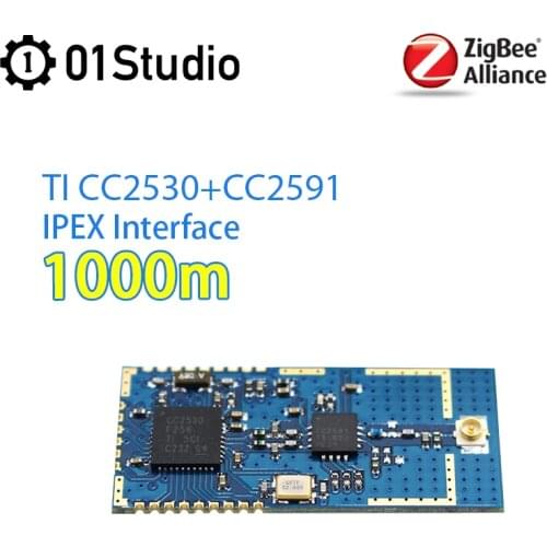 Z-0004 ZigBee Conversion Serial port TTL uart Wireless PA Module CC2530+CC2591TI CC2530F256 2.4GHz