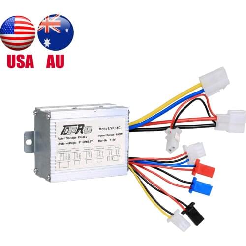 36V 500W Brush Motor Speed Controller Box for Scooter EBike Bicycle High Quality