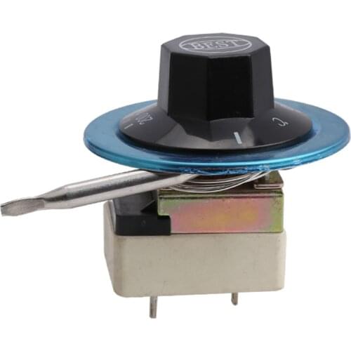 60-200 degrees centigrade 2 pin Pinkage temperature control switch knob oven thermostat adjustable