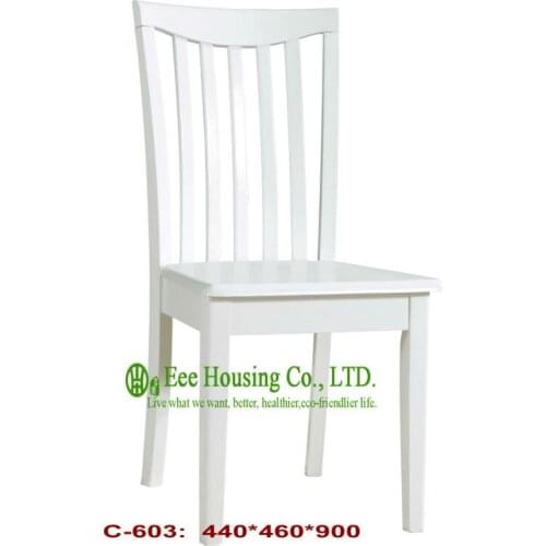 C-603 white Luxurious Solid Dining Chair,Solid Wood Dinning Table Furniture With Chairs/Home furniture