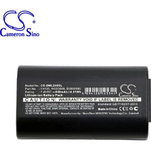 CameronSino for 3M PL200 for DYMO 260P 280 LabelManager 260 260P 280 PnP 14430 S0895880 W003688 battery