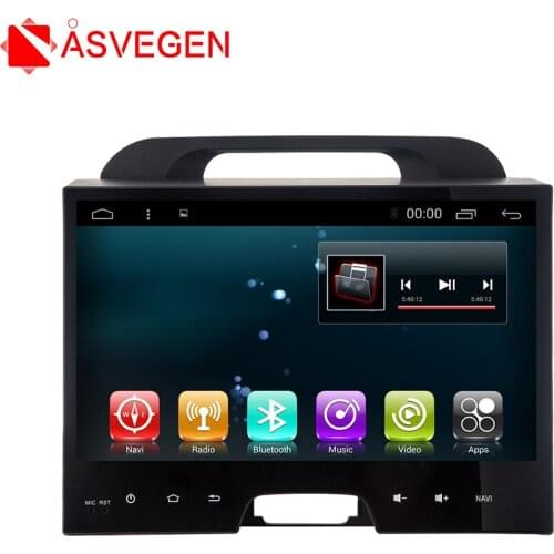Quad Core Android 7.1 Touch Screen Car Auto Audio Radio Multimedia Player GPS Navigation For KIA Sportage 2011-2015