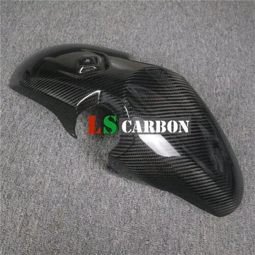 For Yamaha MT07 MT-07 2018 2019 2020 Motorcycle Accessories Front Fender Full Carbon Fiber