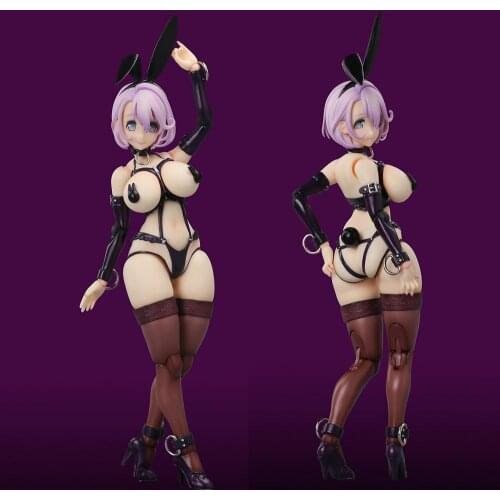 Art girl SECOND AXE Type Hentai Shizue Minase Joint Movable Sexy Girls Anime PVC Action Figure Collection Gift Model Toy Doll