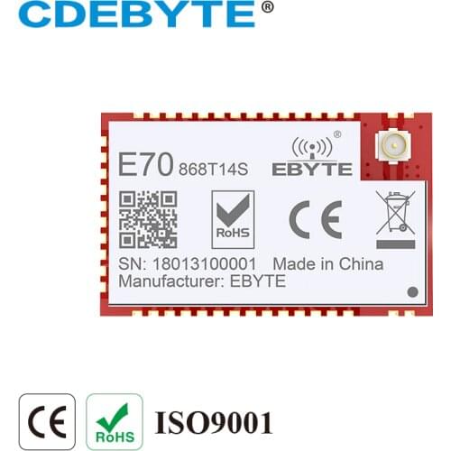 E70-868T14S 868MHz 14dBm CC1310 Wireless Module 868MHz Transceiver ARM Controller SoC IPEX Connector