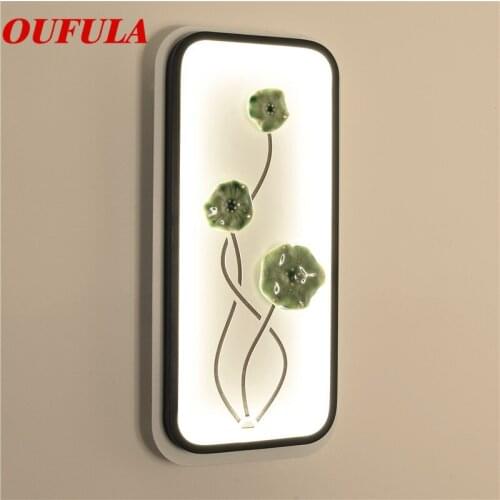 OUFULA Indoor Wall Lamps Fixture Modern LED Sconce Contemporary Creative Decorative For Home Foyer Corridor Bedroom