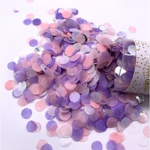Wedding Party Handheld Push Confetti Birthday Party Colorful Paper Confetti Bachelor Bridal Shower Supplies Confetti Cannons