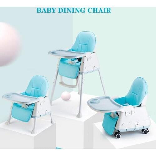 Baby Dining Chair Children Dining Chair Multi-function Folding Baby Chair Portable Eating Table Seat Highchairs