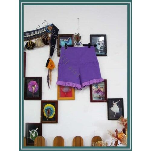 Lycra Cotton Belly Dance Yoga Fitness Training Running High Waisted Short Pants CB111 117