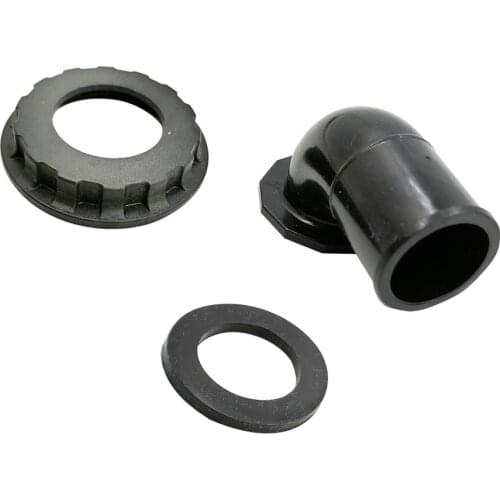 Standard BCD Shoulder Elbow Assembly Pipe Gasket Nut Ring for 1" Corrugated Hose Replacement Parts