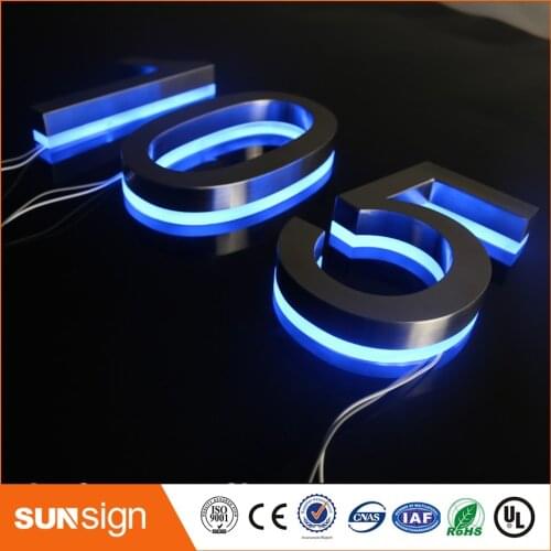 Beautiful Entrance Gate Accessories LED House Numbers and letters & Apartment LED Numbers and letters size H250mm