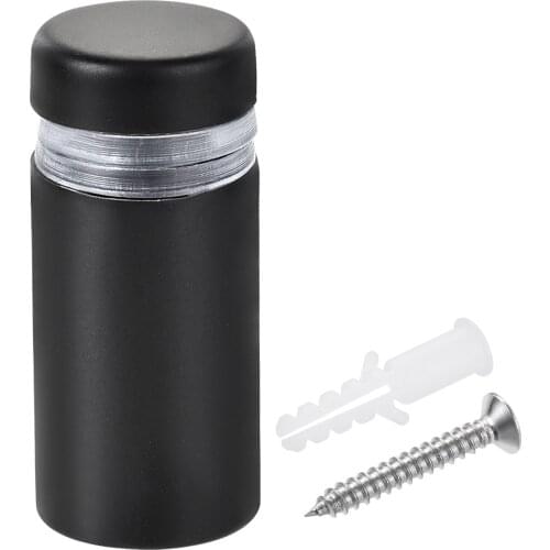 Uxcell 12x27mm Standoff Screws Wall Mount Sign Holders with Accessories 12pcs