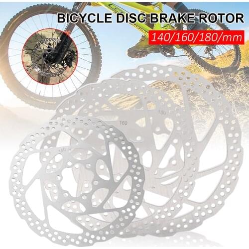 Bicycle Disc Brake Rotor 140mm/180mm for Mountain Bikes Road Bikes with 6 Bolts MTB Bike Parts