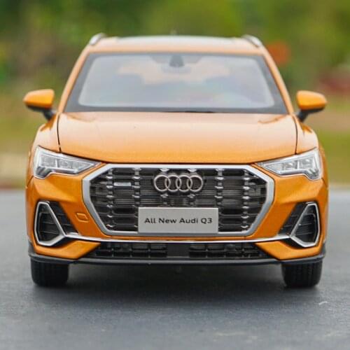 High quality kids toy car vehicle for 1:18 AUDI 2019 Q3 Alloy diecast scale car miniature model
