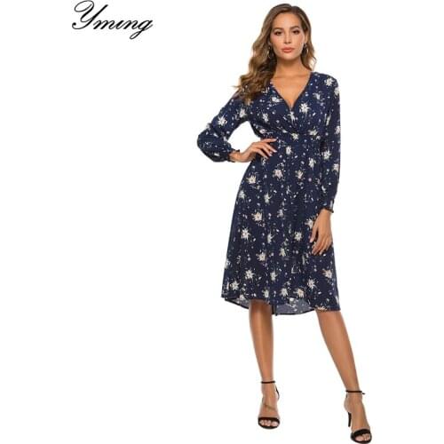 YMING Summer Chiffon Dresses