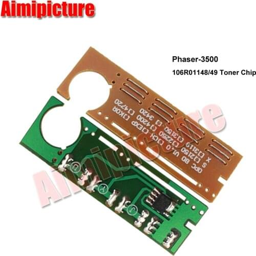 106R01148 Toner Cartridge Reset Chip For Xerox 3500 Phaser-3500 Cartridge Chip 6K 5pcs/lot